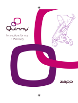 Quinny Zapp Instructions For Use & Warranty