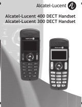 Alcatel-Lucent 300 DECT Uživatelský manuál