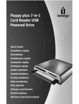 Iomega FLOPPY PLUS 7-IN-1 CARD READER USB POWERED DRIVE Uživatelský manuál