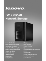 Lenovo Iomega ix2 Rychlý návod