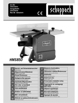 Scheppach HMS850 Uživatelský manuál