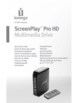 Iomega 34151 - ScreenPlay Pro HD Multimedia Drive Rychlý návod