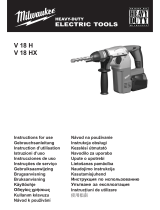 Milwaukee V 18 H Instructions For Use Manual