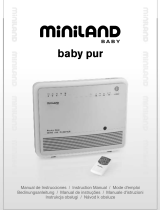 Miniland Baby baby pur Uživatelský manuál