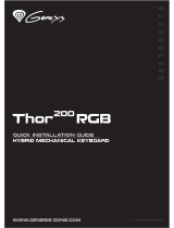 Genesis Thor 200 RGB Quick Installation Manual