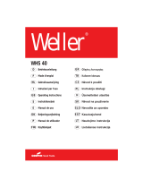 Weller whs 40 Operating Instructions Manual