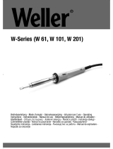 Weller W 61 Operating Instructions Manual