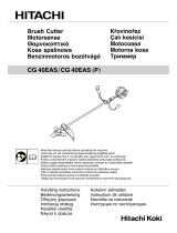 Hitachi CG 40EAS Handling Instructions Manual