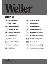 Weller WTCP 51 Operating Instructions Manual