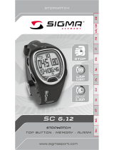 SIGMA SPORT SC 6.12 Uživatelský manuál
