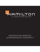 Hamilton Chronograph 251.471 Uživatelský manuál