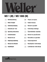 Weller WD1 Operating Instructions Manual