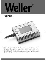 Weller WHP 80 Operating Instructions Manual