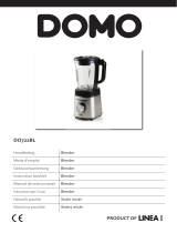 Domo-elektro DO722BL High Speed Blender Uživatelský manuál