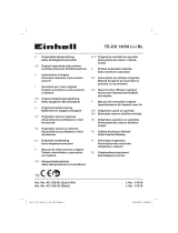 EINHELL TE-CD 18/50 Li-i BL (2x2,0Ah) Uživatelský manuál