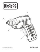 Black & Decker BDAS36 Uživatelský manuál