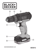 Black & Decker BDDD12 Uživatelský manuál