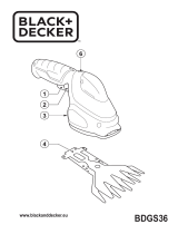 Black & Decker BDGS36 Uživatelský manuál