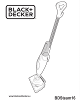Black & Decker BDSTEAM16 Uživatelský manuál