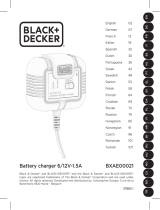 Black & Decker BXAE00021 Uživatelský manuál