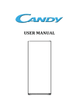 Candy CNF 1726 FW Uživatelský manuál