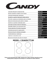 Candy CIS642SCTT/4U Uživatelský manuál