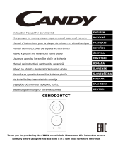 Candy CEHDD30TCT Uživatelský manuál