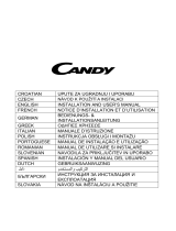Candy CCG6MX/A Uživatelský manuál