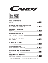 Candy FCE 848 VX WF/E Uživatelský manuál