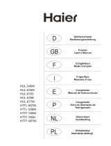 Haier HTTF-607W Uživatelský manuál