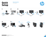 HP VH22 22-inch Class Monitor Rychlý návod