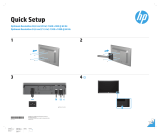 HP ProDisplay P240va 23.8-inch Monitor Rychlý návod
