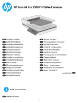 HP ScanJet Pro 3500 f1 Flatbed Scanner instalační příručka