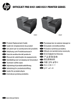 HP Officejet Pro X551 Printer series Uživatelský manuál