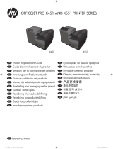 HP Officejet Pro X451 Printer series Uživatelský manuál