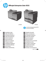 HP OfficeJet Enterprise Color X555 series instalační příručka