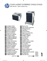 HP Color LaserJet Enterprise CP4025 Printer series instalační příručka