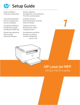 HP LaserJet MFP M232e-M237e Printer series instalační příručka
