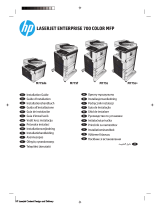 HP LaserJet Enterprise 700 color MFP M775 series instalační příručka