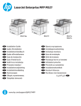 HP LaserJet Enterprise MFP M527 series instalační příručka