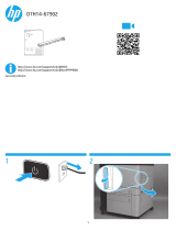 HP Color LaserJet Enterprise M855 Printer series instalační příručka