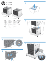 HP LaserJet Enterprise M4555 MFP series instalační příručka