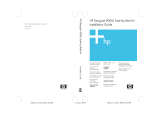 HP DesignJet 8000 Printer series instalační příručka