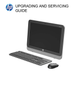 HP Compaq 18-4100 All-in-One Desktop PC series Uživatelský manuál