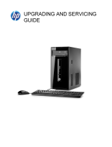 HP 120-000 Desktop PC series Uživatelský manuál