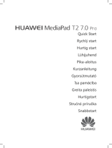 Huawei MEDIAPAD T2 7.0 PRO Rychlý návod