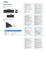 Asus W4500 Uživatelský manuál