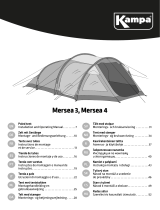 Kampa Mersea 3 Poled Tent instalační příručka