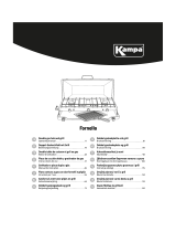 Dometic Kampa Fornello Operativní instrukce