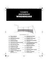 Dometic Pro Windbreak 3 Panel instalační příručka